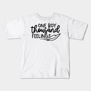 one boy thousand fellings Kids T-Shirt